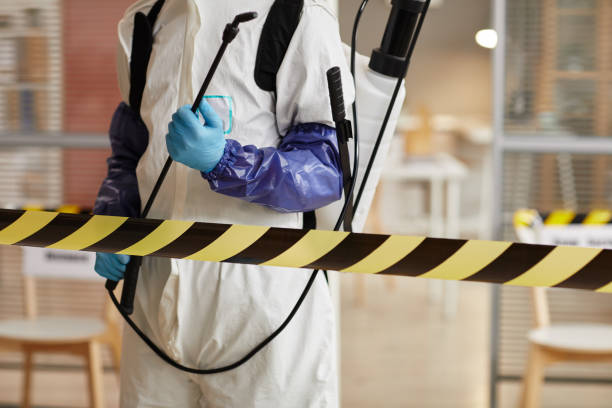 Professional Unattended Death Cleanup technician working in Riviera, TX